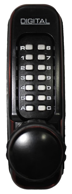 Lockey 1600 Keyless Mechanical Digital Spring Latch Door Lock